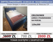 ORLENOMIX, Łóżko z poj. na pościel, 120 x 200